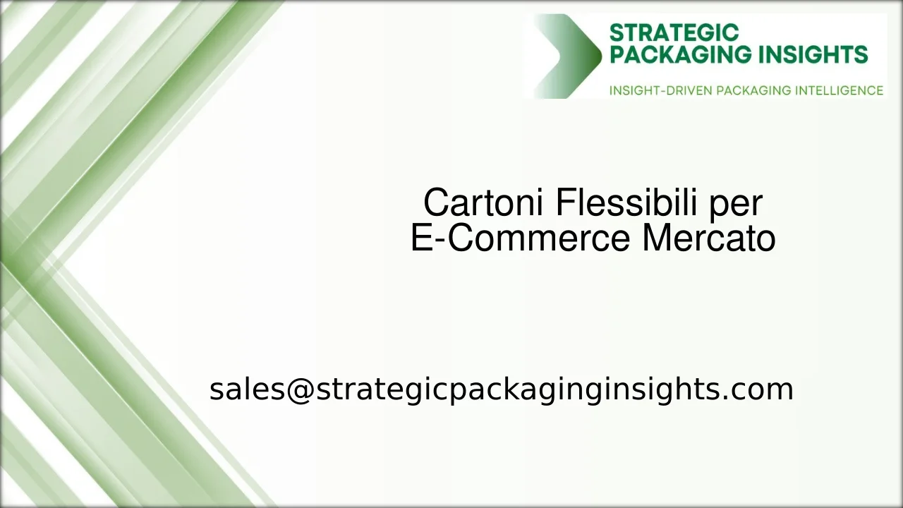 Dimensioni del Mercato dei Cartoni Flessibili per E-Commerce, Crescita Futura e Previsioni 2033