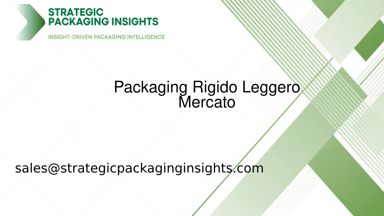 Dimensioni del Mercato del Packaging Rigido Leggero, Crescita Futura e Previsioni 2033