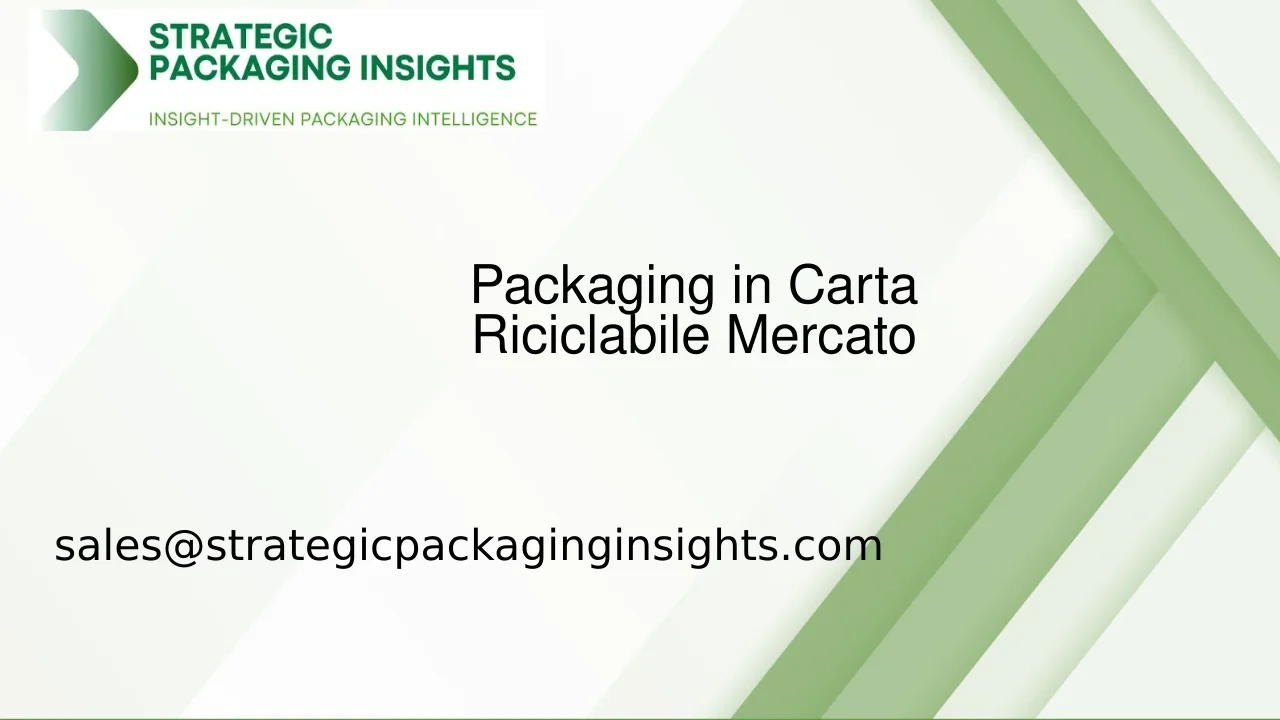 Dimensioni del Mercato del Packaging in Carta Riciclabile, Crescita Futura e Previsioni 2033