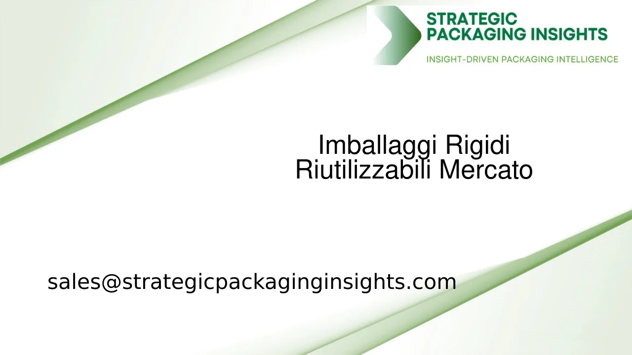 Dimensioni del Mercato degli Imballaggi Rigidi Riutilizzabili, Crescita Futura e Previsioni 2033