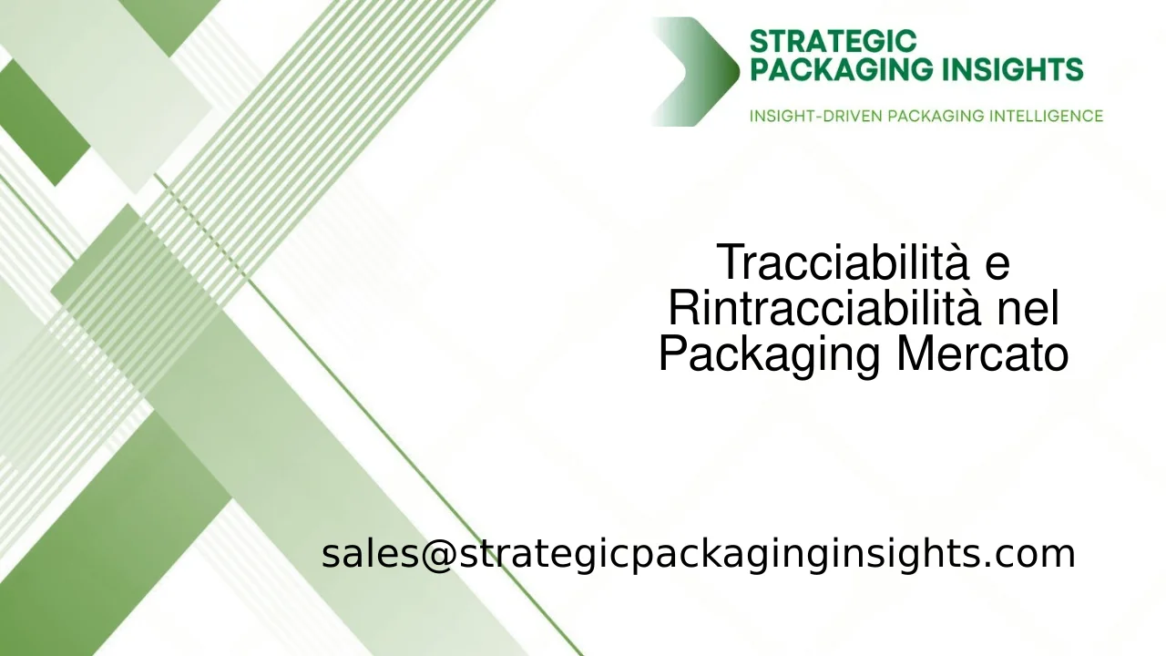Dimensioni del Mercato della Tracciabilità e Rintracciabilità nel Packaging, Crescita Futura e Previsioni 2033