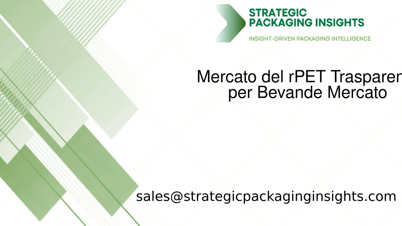 Dimensioni del Mercato del rPET Trasparente per Bevande, Crescita Futura e Previsioni 2033