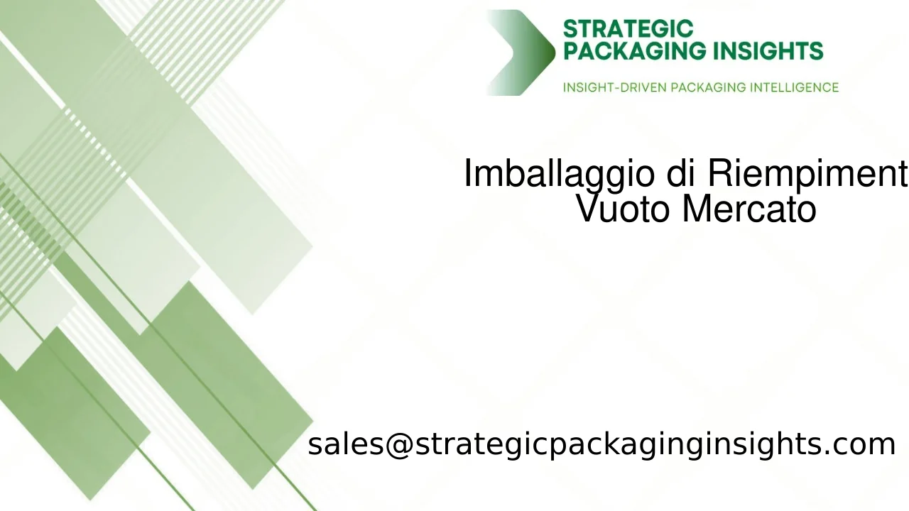 Dimensioni del Mercato dell'Imballaggio di Riempimento Vuoto, Crescita Futura e Previsioni 2034