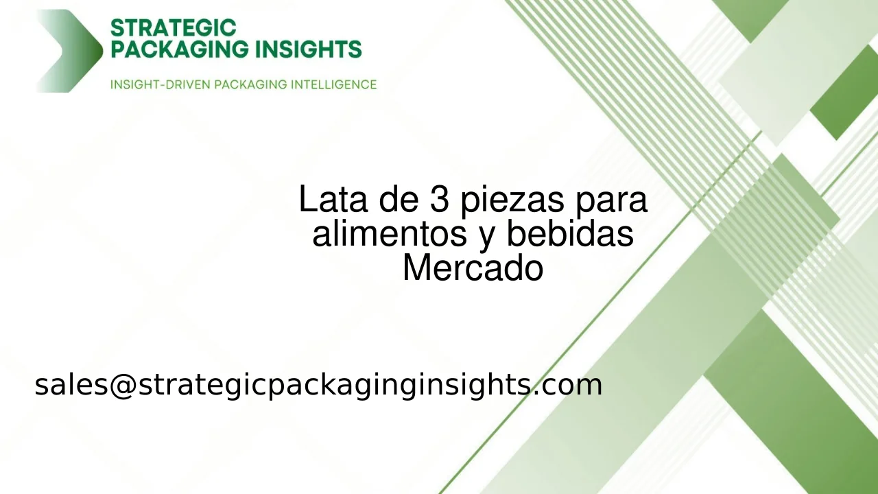 Tamaño del mercado de latas de 3 piezas para alimentos y bebidas, crecimiento futuro y pronóstico 2033