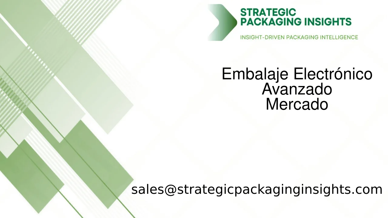 Tamaño del Mercado de Embalaje Electrónico Avanzado, Crecimiento Futuro y Pronóstico 2033