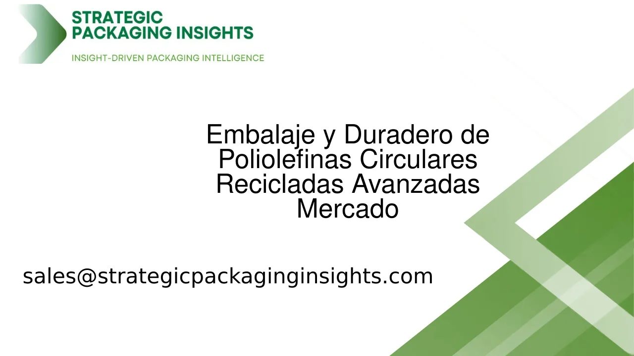 Tamaño del Mercado de Embalaje y Duradero de Poliolefinas Circulares Recicladas Avanzadas, Crecimiento Futuro y Pronóstico 2033