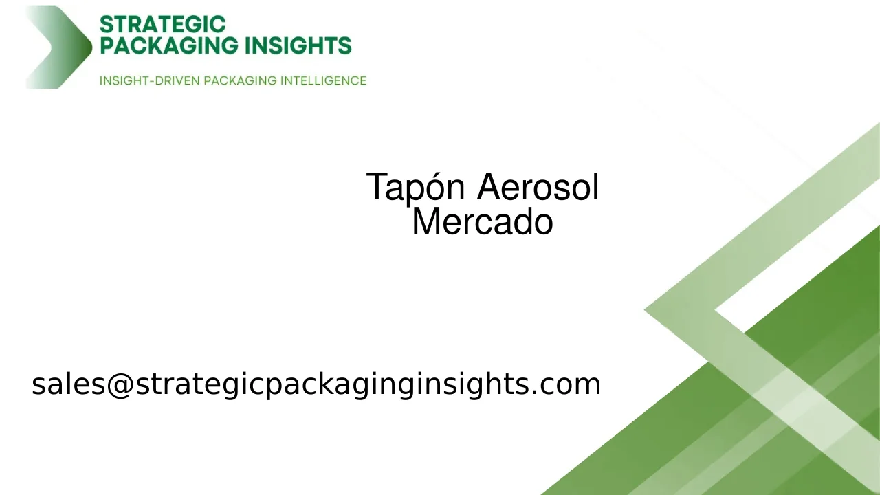 Tamaño del Mercado de Tapón Aerosol, Crecimiento Futuro y Pronóstico 2033