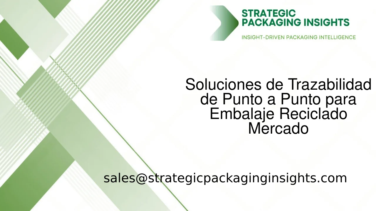 Tamaño del Mercado de Soluciones de Trazabilidad de Punto a Punto para Embalaje Reciclado, Crecimiento Futuro y Pronóstico 2033