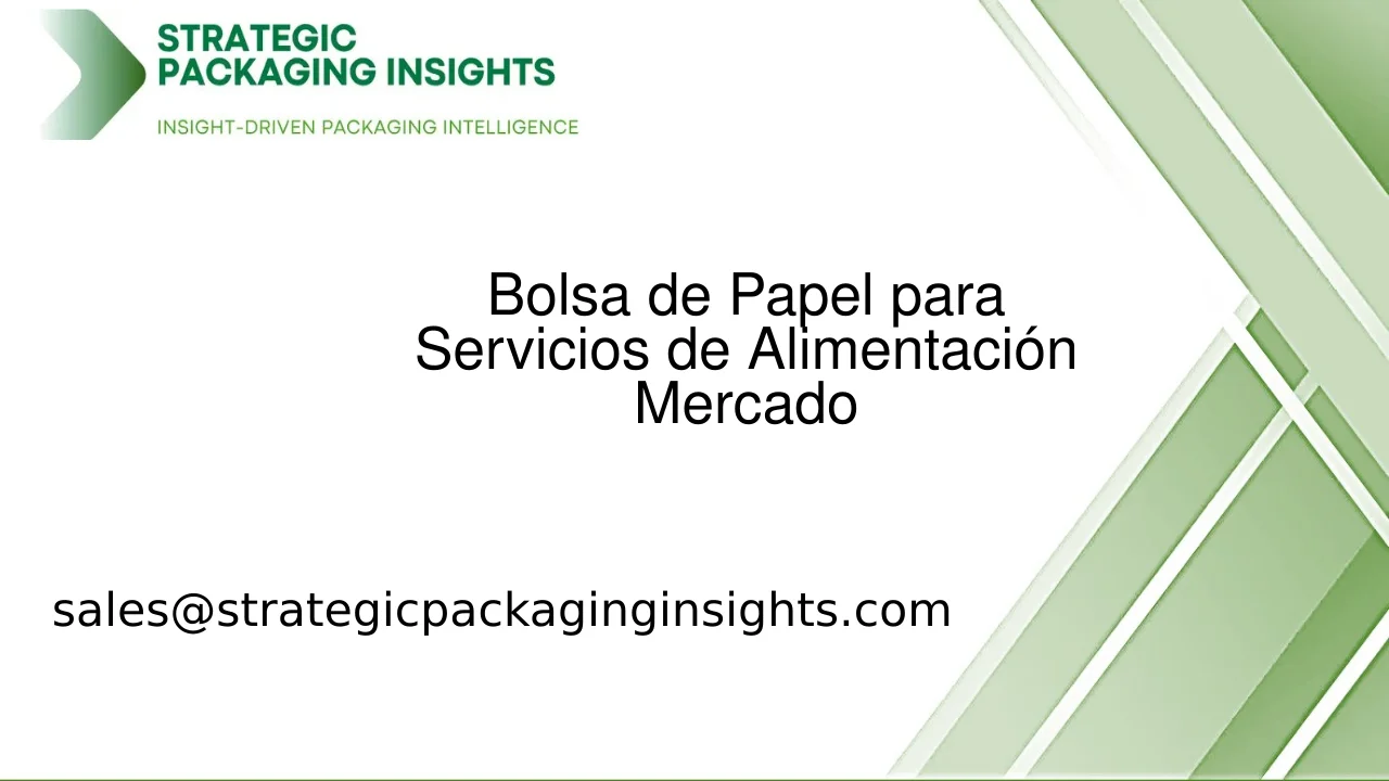 Tamaño del Mercado de Bolsas de Papel para Servicios de Alimentación, Crecimiento Futuro y Pronóstico 2033