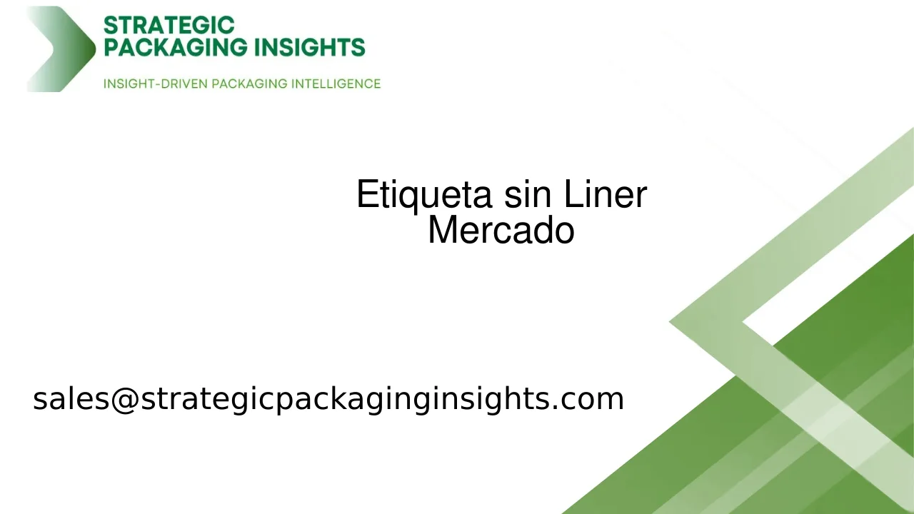 Tamaño del Mercado de Etiquetas sin Liner, Crecimiento Futuro y Pronóstico 2033