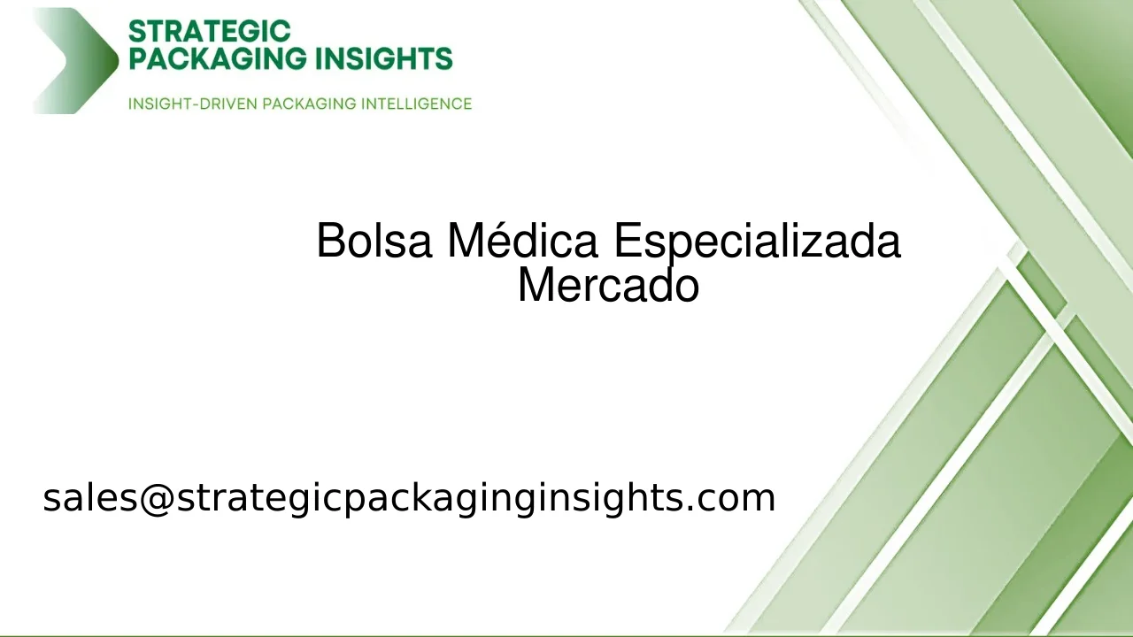 Tamaño del Mercado de Bolsas Médicas Especializadas, Crecimiento Futuro y Pronóstico 2033