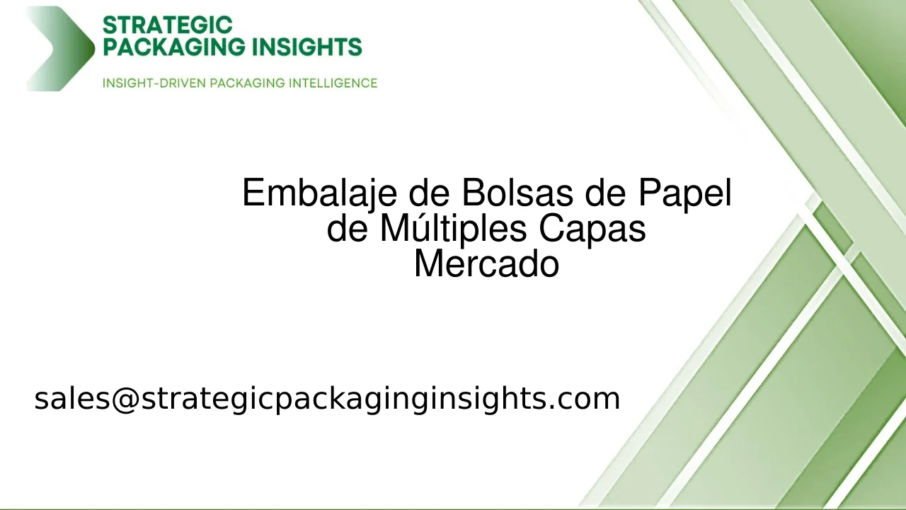 Tamaño del Mercado de Embalaje de Bolsas de Papel de Múltiples Capas, Crecimiento Futuro y Pronóstico 2033