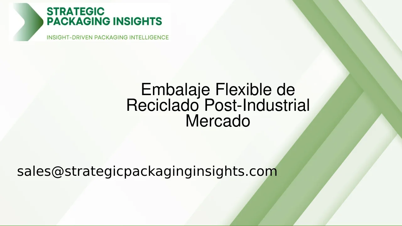 Tamaño del Mercado de Embalaje Flexible de Reciclado Post-Industrial, Crecimiento Futuro y Pronóstico 2033