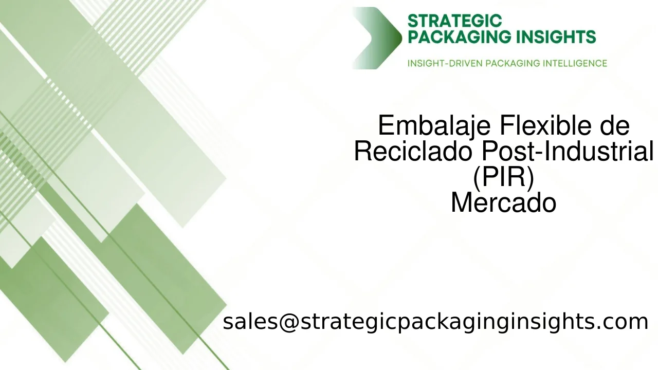 Tamaño del Mercado de Embalaje Flexible de Reciclado Post-Industrial (PIR), Crecimiento Futuro y Pronóstico 2033