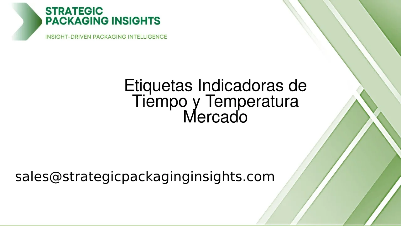 Tamaño del Mercado de Etiquetas Indicadoras de Tiempo y Temperatura, Crecimiento Futuro y Pronóstico 2033