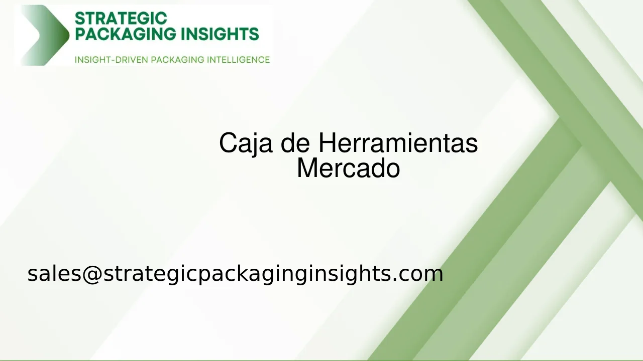 Tamaño del Mercado de Cajas de Herramientas, Crecimiento Futuro y Pronóstico 2033