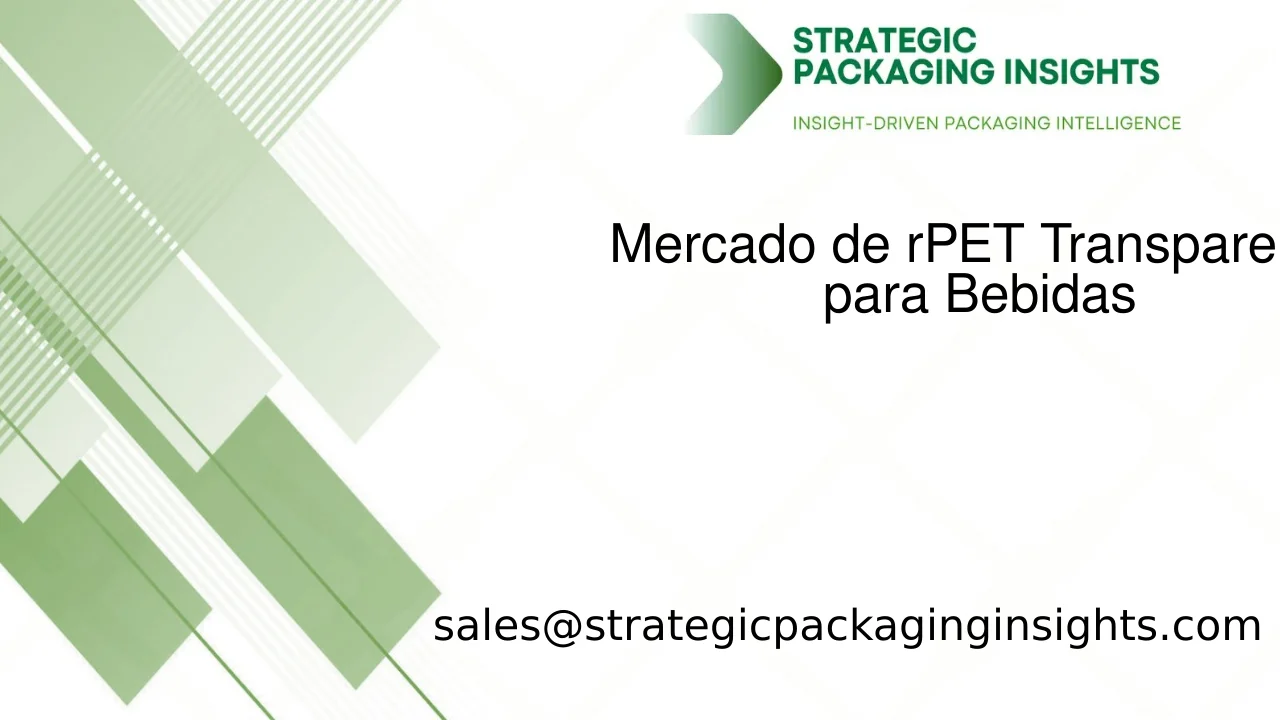 Tamaño del Mercado de rPET Transparente para Bebidas, Crecimiento Futuro y Pronóstico 2033