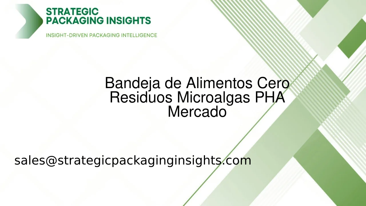 Tamaño del Mercado de Bandeja de Alimentos Cero Residuos Microalgas PHA, Crecimiento Futuro y Pronóstico 2033