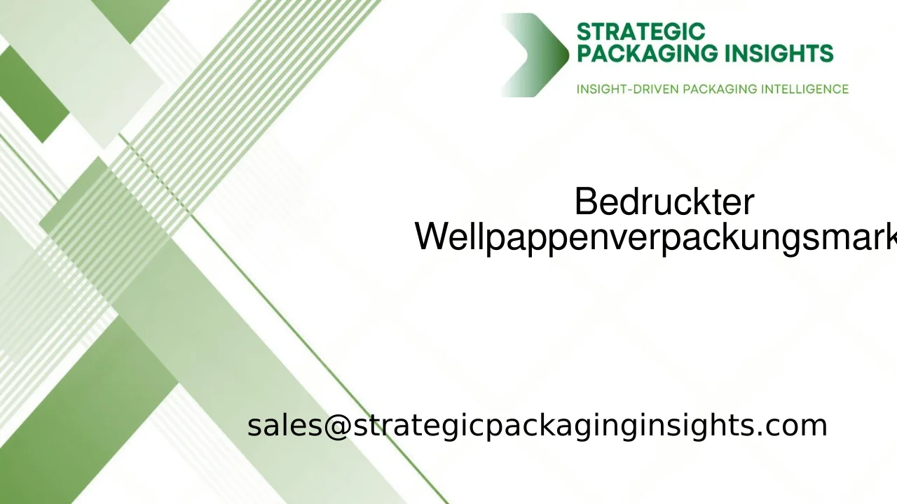 Marktgröße für bedruckte Wellpappenverpackungen, zukünftiges Wachstum und Prognose 2034
