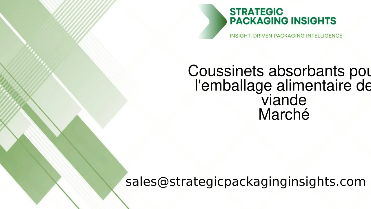 Taille du marché des coussinets absorbants pour l'emballage alimentaire de viande, croissance future et prévisions 2033