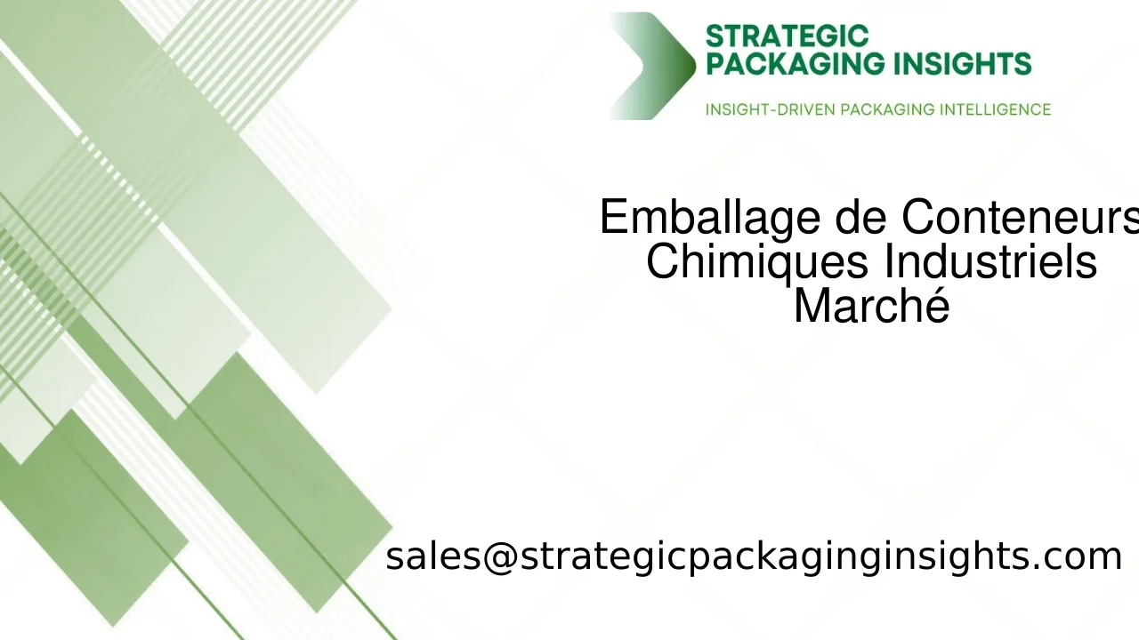 Taille du Marché de l'Emballage de Conteneurs Chimiques Industriels, Croissance Future et Prévisions 2033