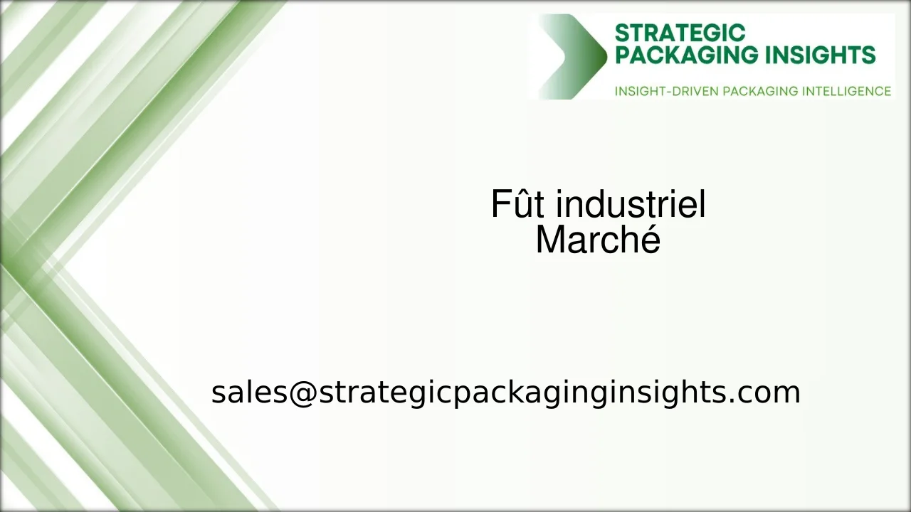 Taille du marché des fûts industriels, croissance future et prévisions 2033