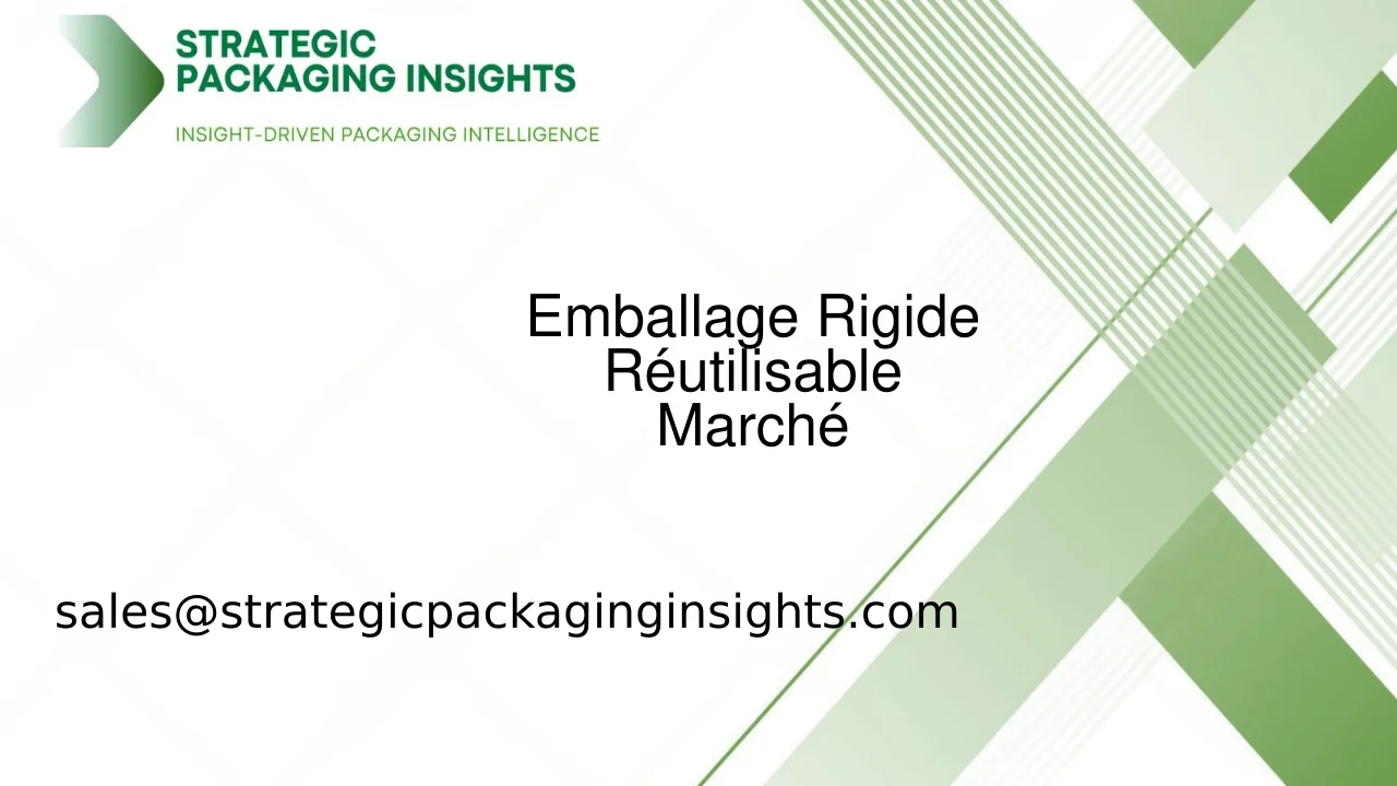 Taille du Marché de l'Emballage Rigide Réutilisable, Croissance Future et Prévisions 2033